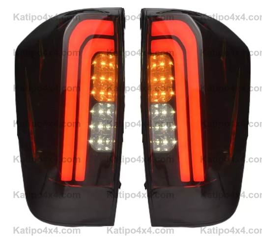 Rear LED LIGHTS Nissan Np300 2015-2019Led -KNIGHT RIDER DESIGN