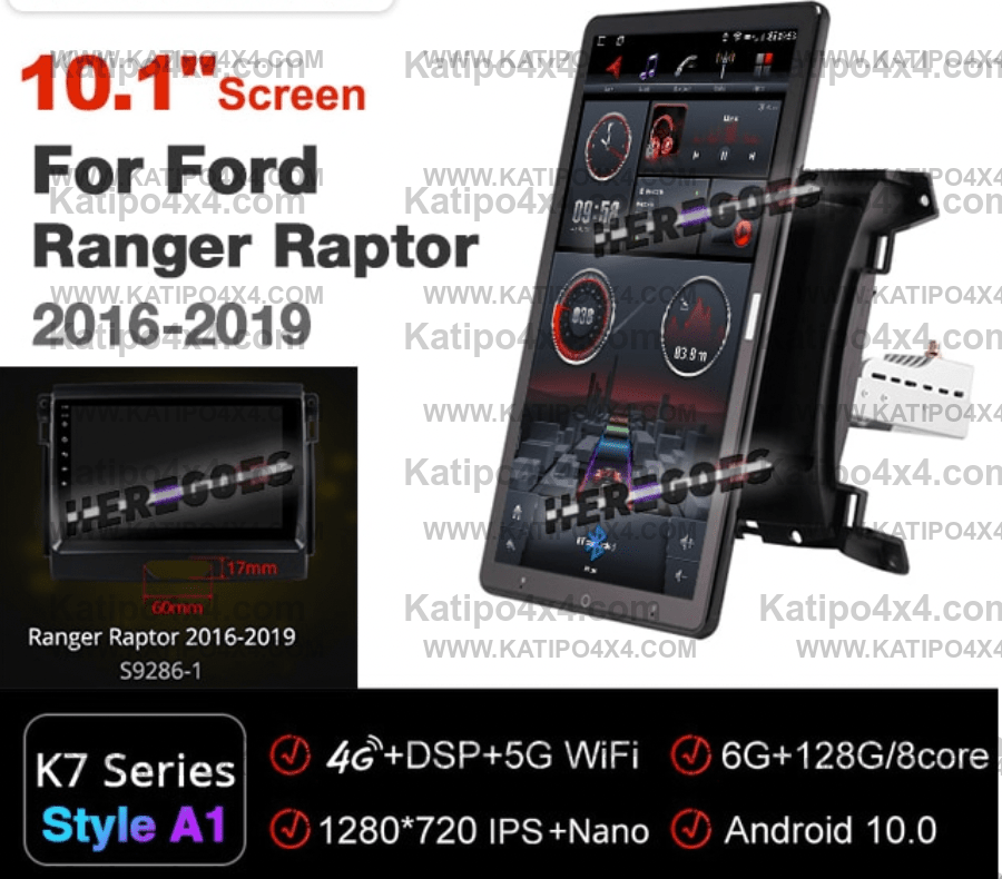 Ford Everest, Ranger& Raptor Car Multimedia Player with Tesla Touch Screen (2015-2022) FREE WORLDWIDE SHIPPING