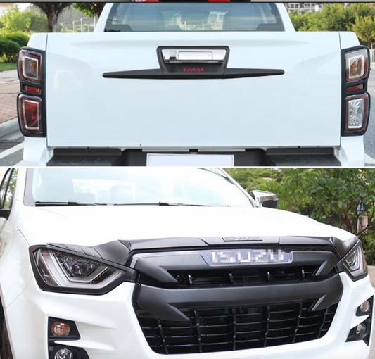 Isuzu D-max FULL BLACK OUT TRIM KIT 2020+