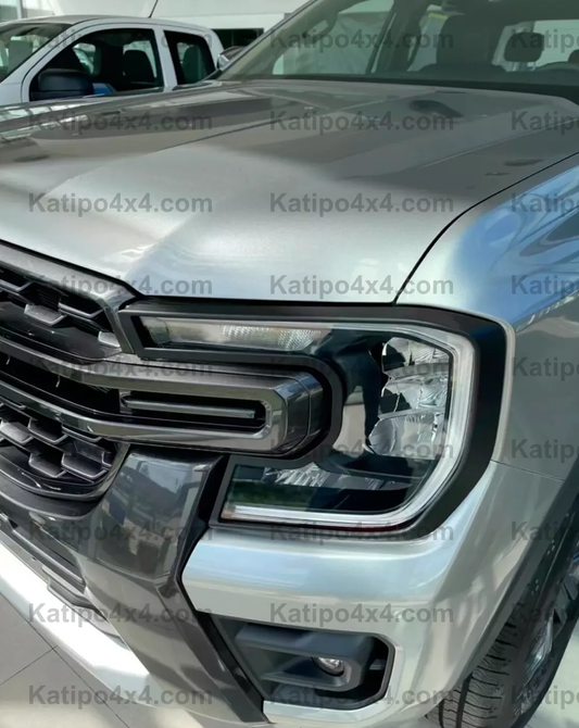 NEXT-GEN Ford Ranger Blackout Headlight Trim