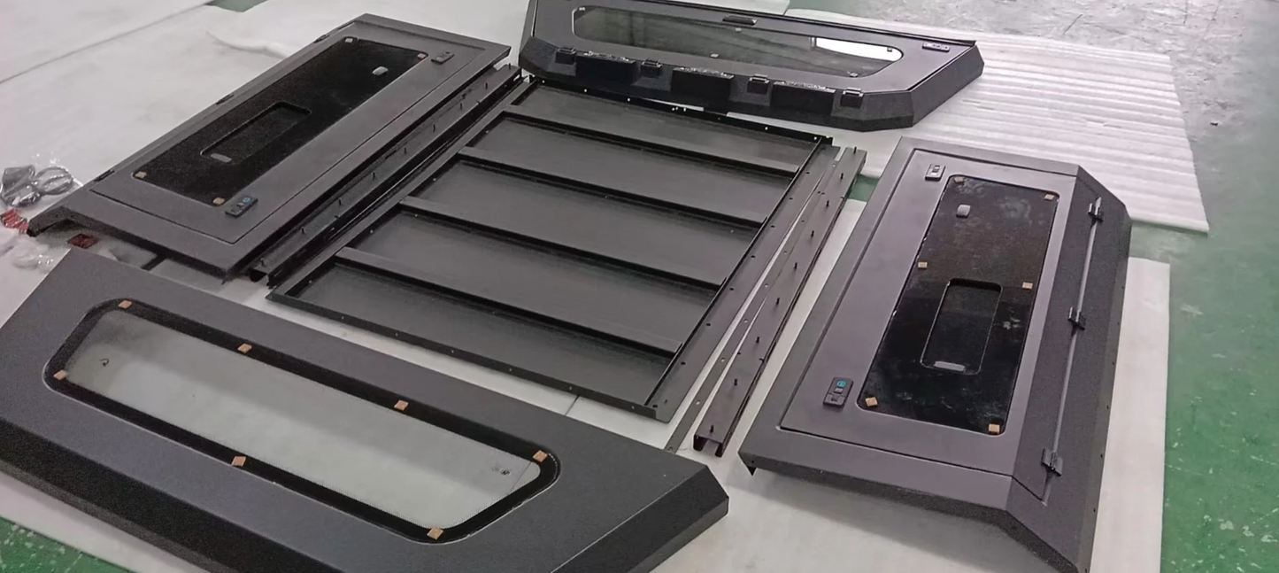 FORD RANGER & RAPTOR 2012-2022 - Heavy Duty Secure & Strong Lock-up Aluminium Canopy ( PRE-ORDER )