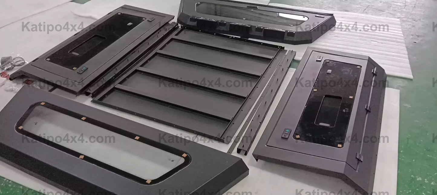 FORD RANGER & RAPTOR 2012-2022 - Heavy Duty Secure & Strong Lock-up Aluminium Canopy ( PRE-ORDER )