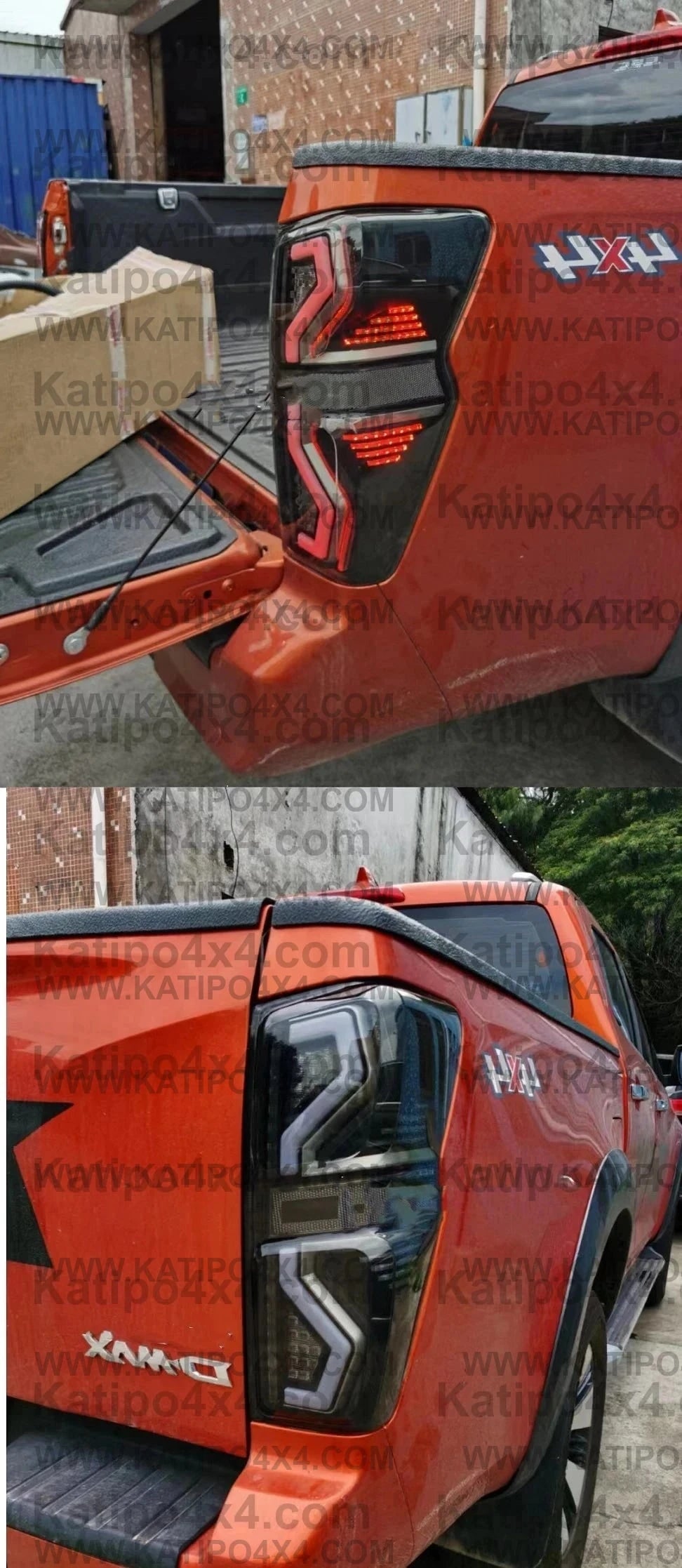 LED Tail lights Lights For Isuzu D-max 2020-2023 ( X-DESIGN )