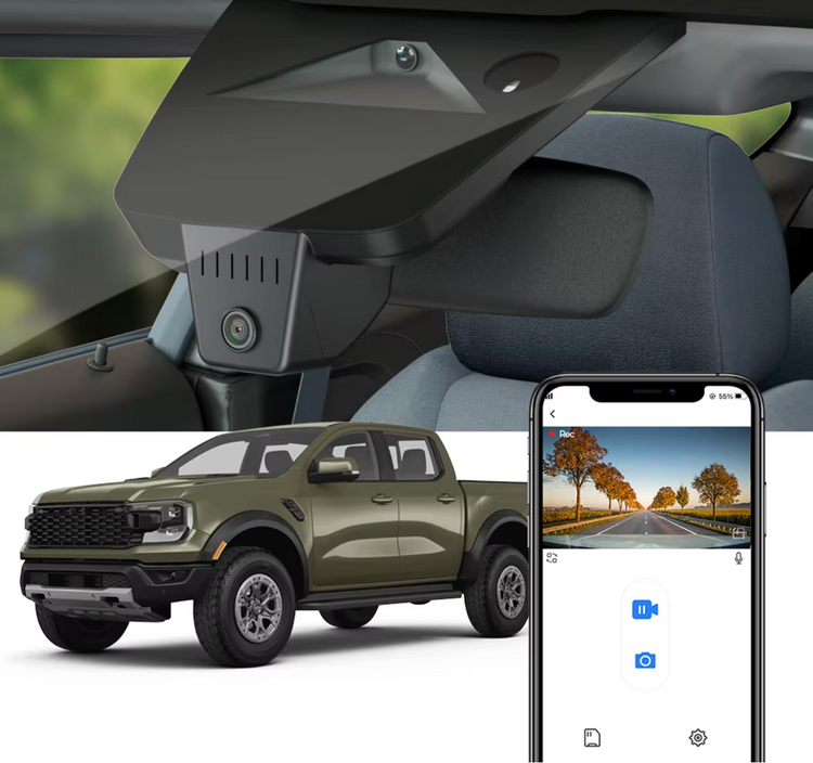 NEXT-GEN FORD RANGER , EVEREST & RAPTOR DASH CAMERAS