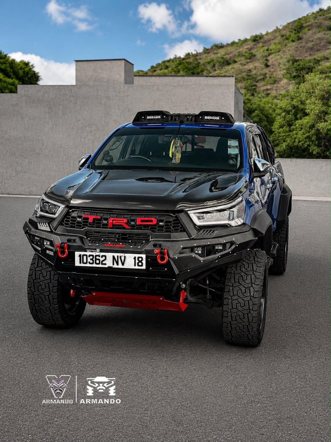 ARMANDO® - Spartan Bull Bar to Suit Toyota Hilux Revo N80 2020+ (Face Lift) V.1