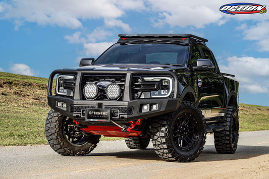 NEXT-GEN 2022+ OP-V2 SUPREME FRONT WINCH BAR  ( Loop ) - FORD RANGER & EVEREST