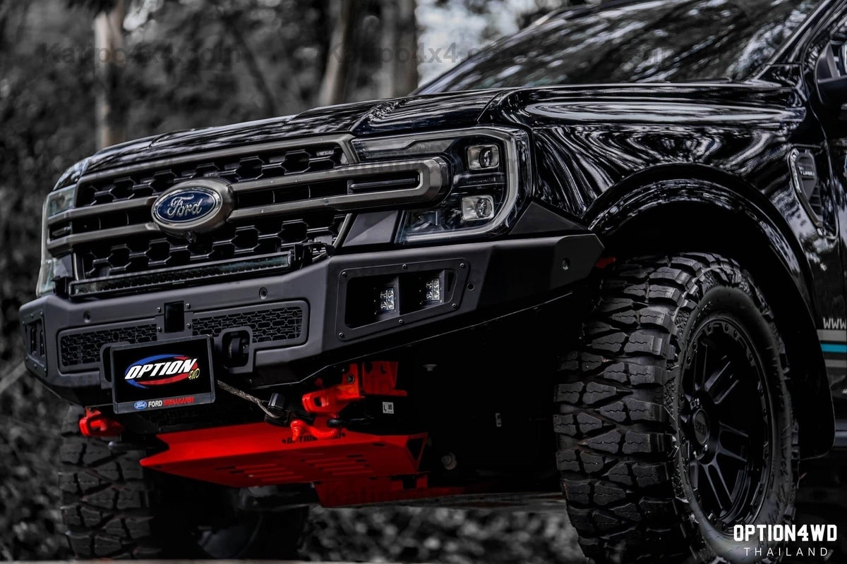 NEXT-GEN 2022+ OP-V2 SUPREME FRONT WINCH BAR - FORD RANGER & EVEREST ...