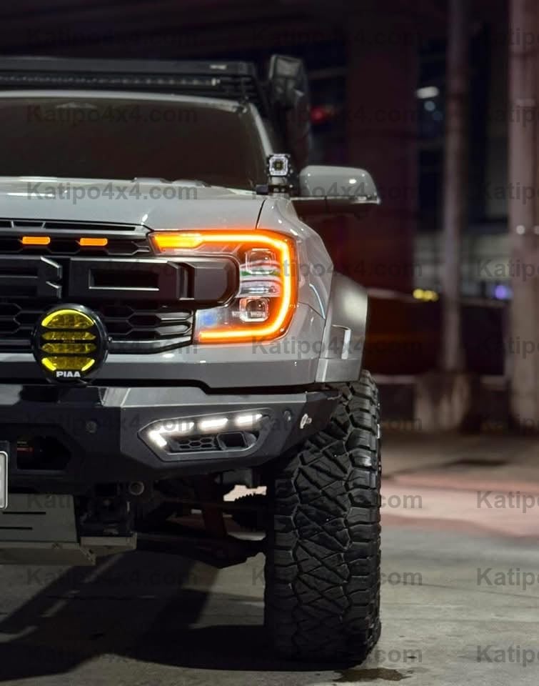 +50mm NEXT-GEN RANGER RAPTOR - WIDE BODY Wheel Arch FLARES ( CLIP ON STYLE )  FREE WORLDWIDE SHIPPING