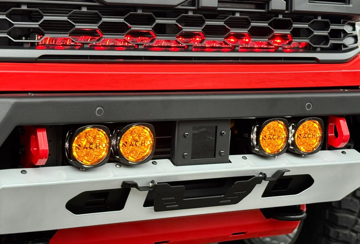 OPTION4WD - NEXT-GEN RAPTOR BAJA FRONT WINCH BAR ( NEW DESIGN )