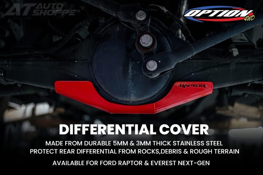 1pc Rear Diff Protection Plate NEXT-GEN FORD RANGER, RAPTOR & EVEREST ...