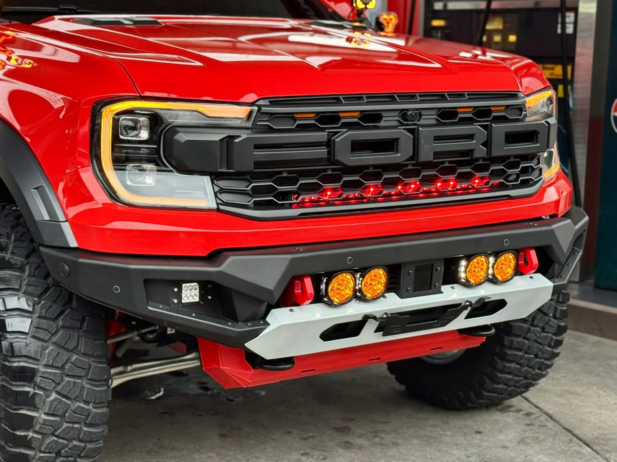 OPTION4WD - NEXT-GEN RAPTOR BAJA FRONT WINCH BAR ( NEW DESIGN )