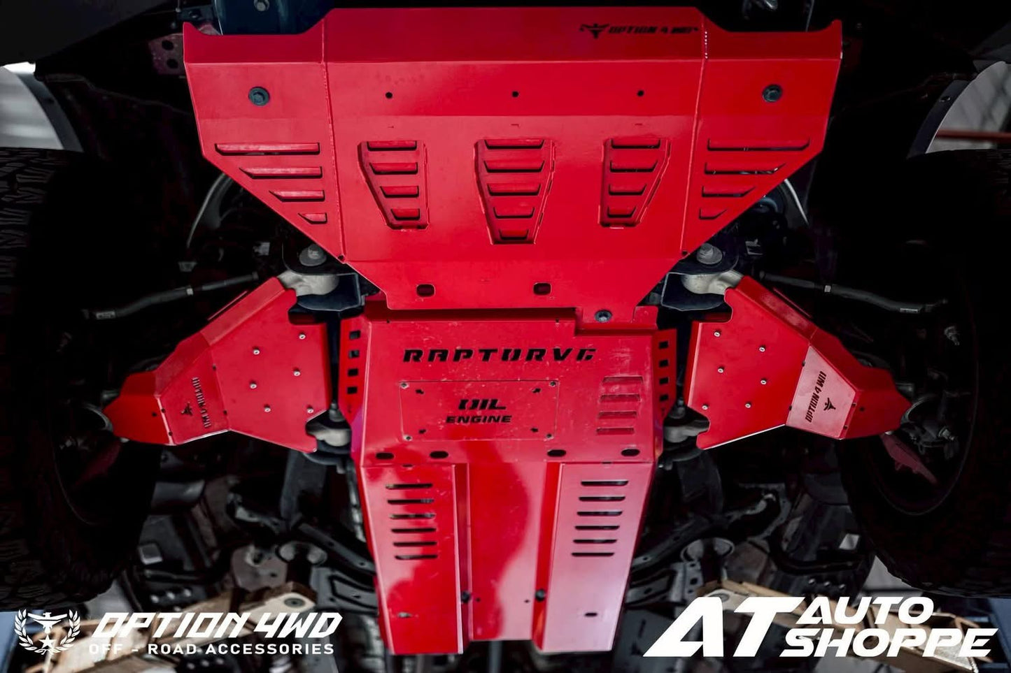 FRONT LOWER ARMS PROTECTION PLATES - FORD RANGER RAPTOR NEXT-GEN (2022+)