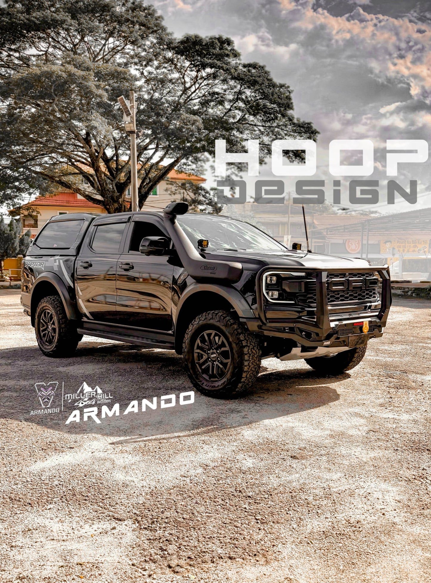 ARMANDO - Prime Series Bull Bar – Ford Next Gen Ranger (2022+-Current) (Copy)