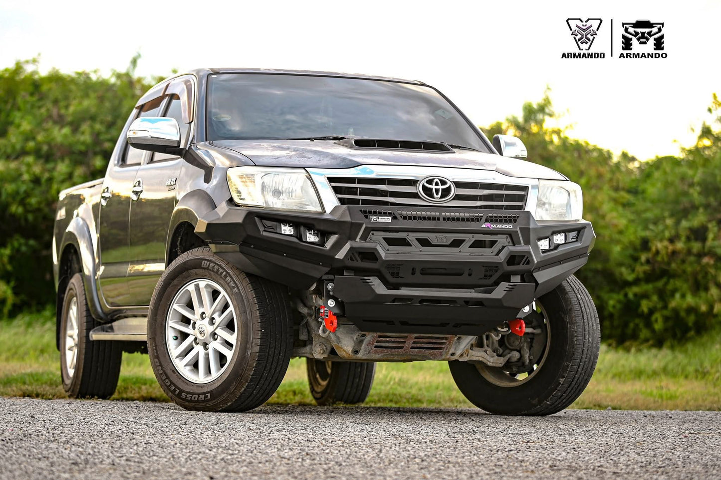 ARMANDO Spartan Series Bull Bar to suit Toyota Hilux&nbsp; 2004-2015