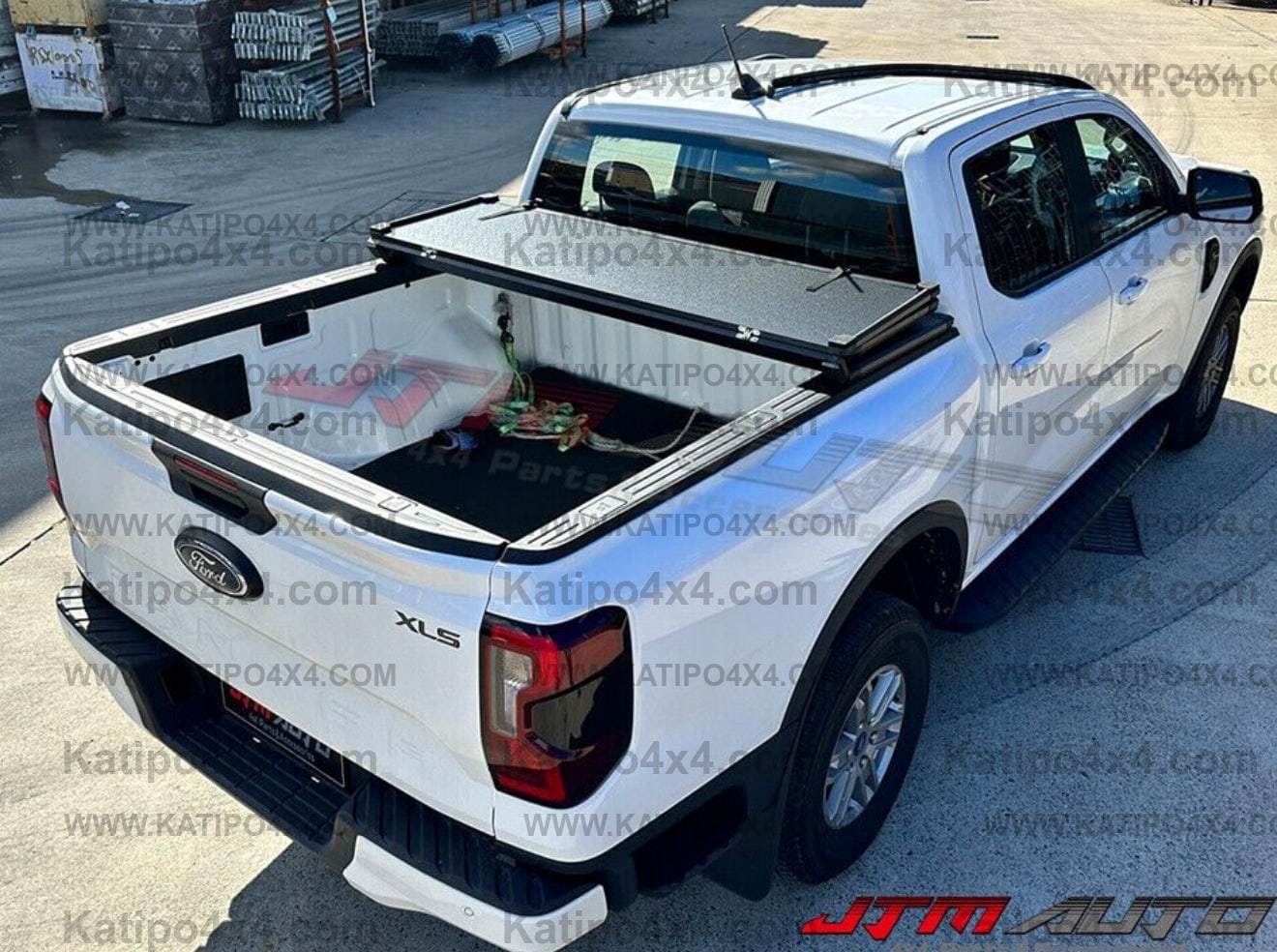 NEXT-GEN 2022+ FORD RANGER & RAPTOR Tri-Fold Aluminium Lid – KATIPO 4X4™