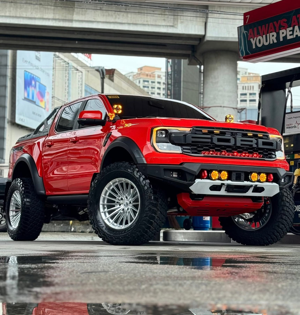 OPTION4WD - NEXT-GEN RAPTOR BAJA FRONT WINCH BAR ( NEW DESIGN )