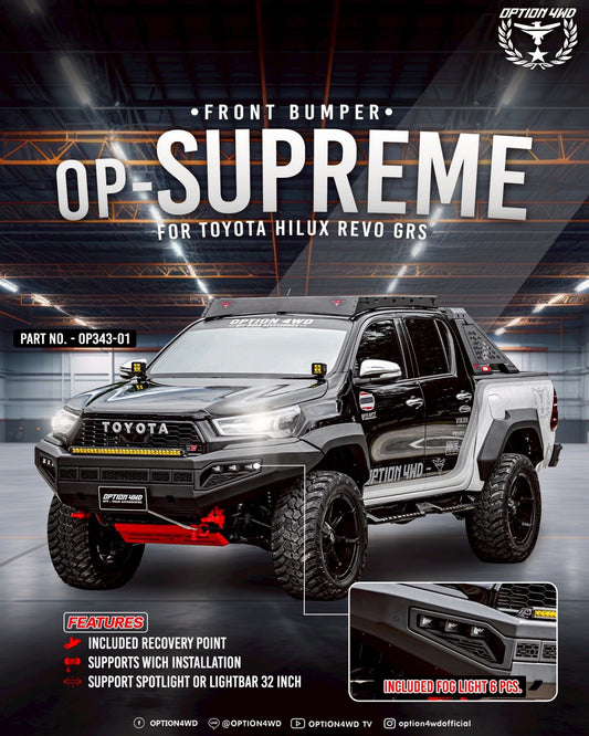 2024+ Toyota Hilux GRS Suprem Front Winch Bar