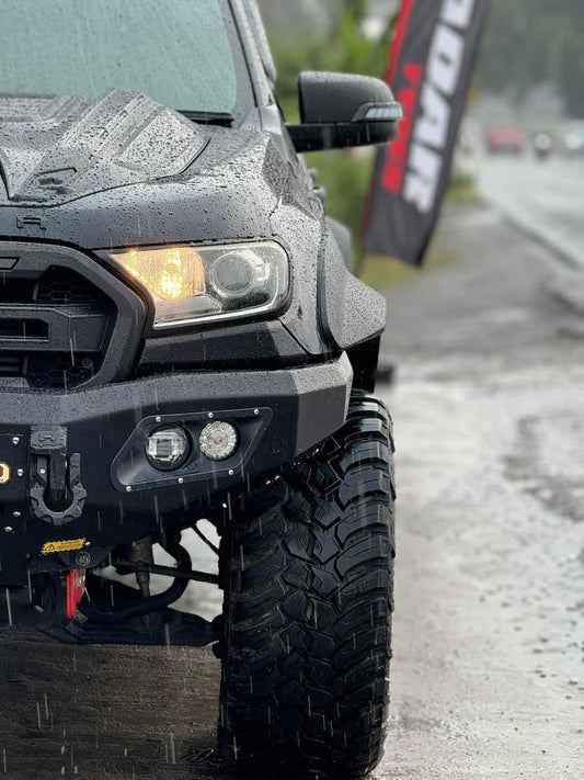 ( 12cm Wide Flares )  PX RANGER, RAPTOR  - WIDE BODY FLARES (  WORLDWIDE SHIPPING  ) 2012-2022 Shape