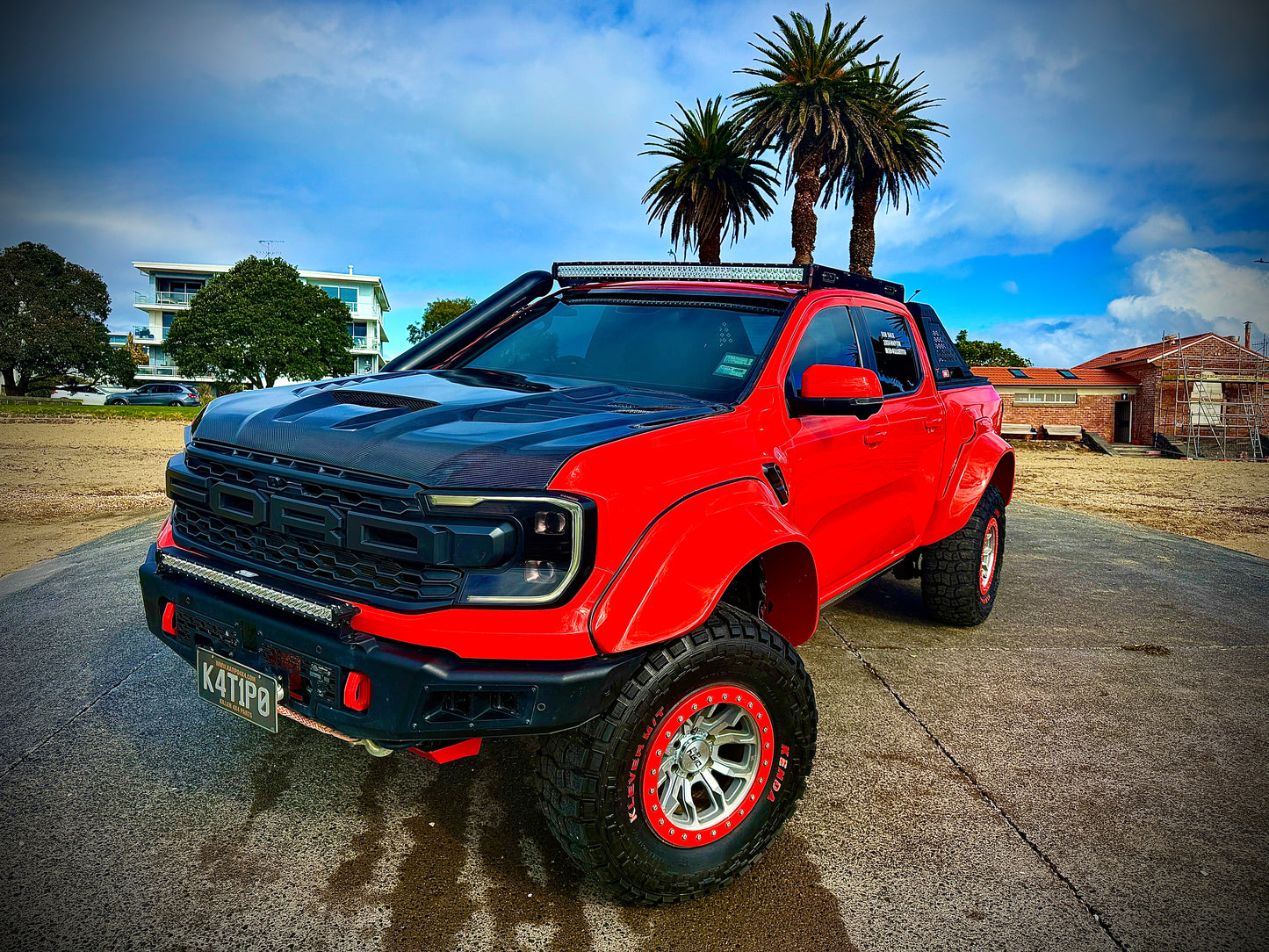 FORD RANGER, RAPTOR 2012-2025+ Katipō 4x4 Web-RACK ( RACK ONLY )