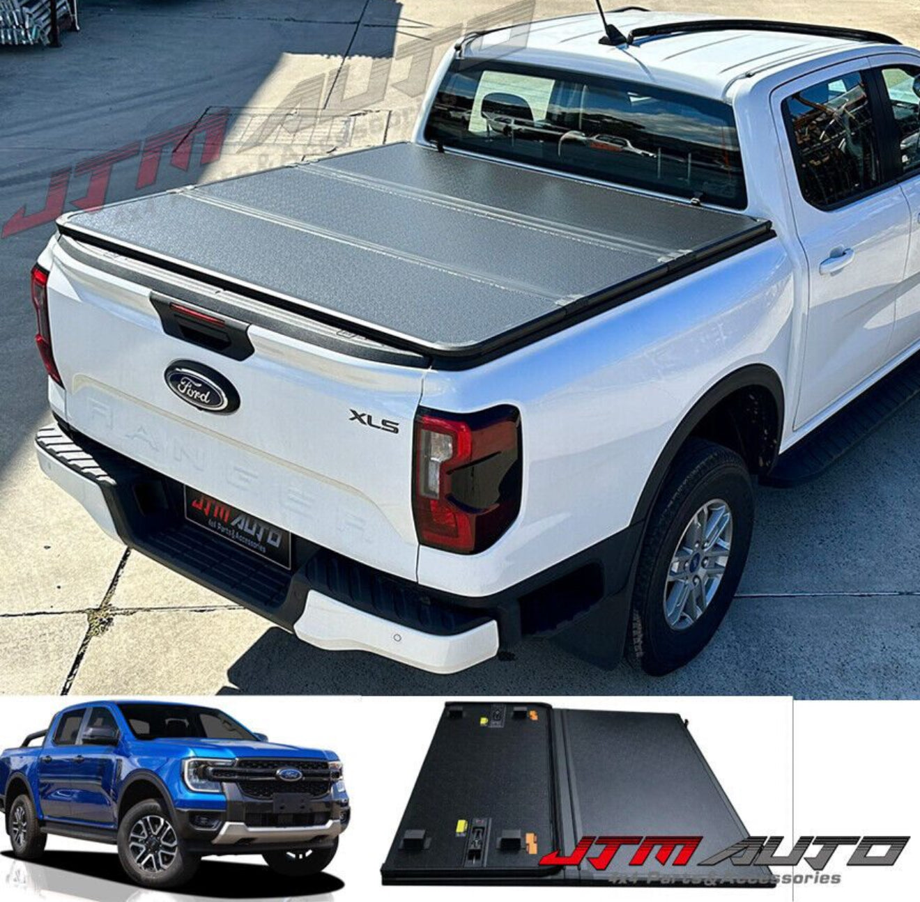 NEXT-GEN 2022+ FORD RANGER & RAPTOR  Tri-Fold Aluminium Lid