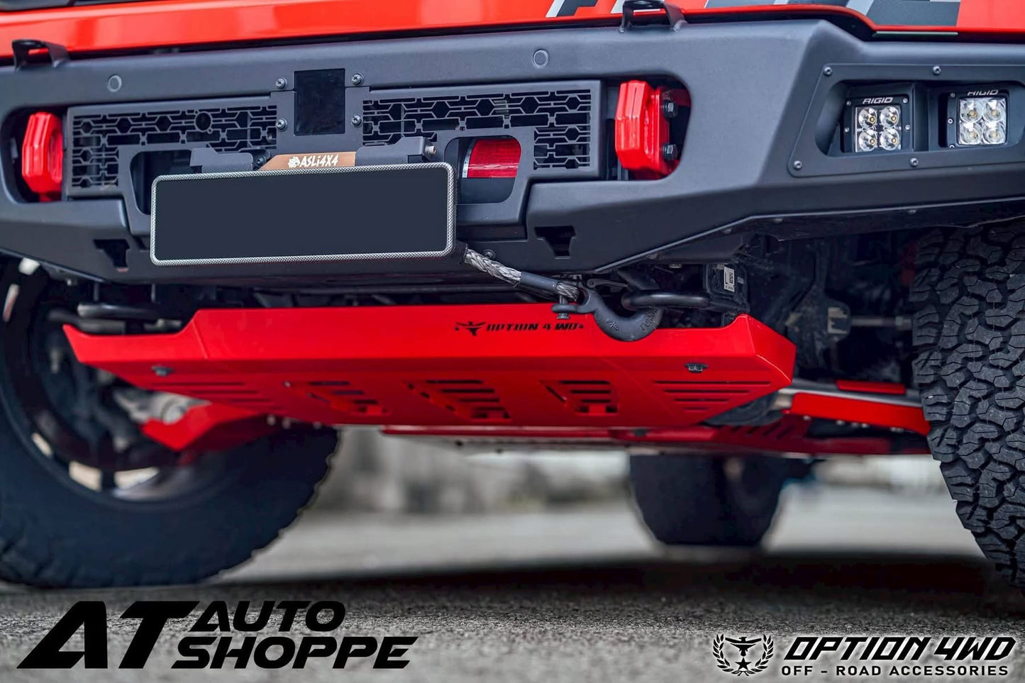 FRONT LOWER ARMS PROTECTION PLATES - FORD RANGER RAPTOR NEXT-GEN (2022+)