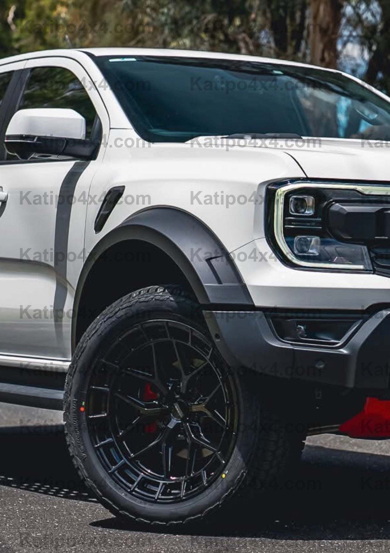 +50mm NEXT-GEN RANGER RAPTOR - WIDE BODY Wheel Arch FLARES ( CLIP ON STYLE )  FREE WORLDWIDE SHIPPING