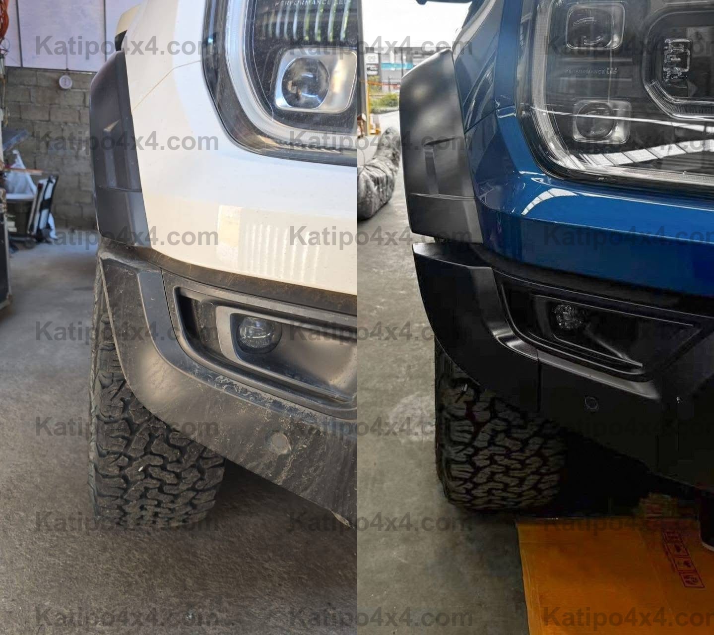 +50mm NEXT-GEN RANGER RAPTOR - WIDE BODY Wheel Arch FLARES ( CLIP ON STYLE )  FREE WORLDWIDE SHIPPING