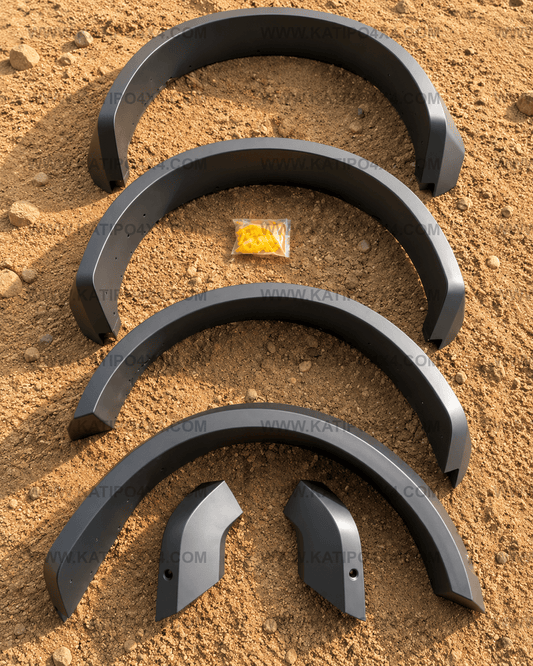+50mm NEXT-GEN RANGER RAPTOR - WIDE BODY Wheel Arch FLARES ( CLIP ON STYLE ) FREE WORLDWIDE SHIPPING