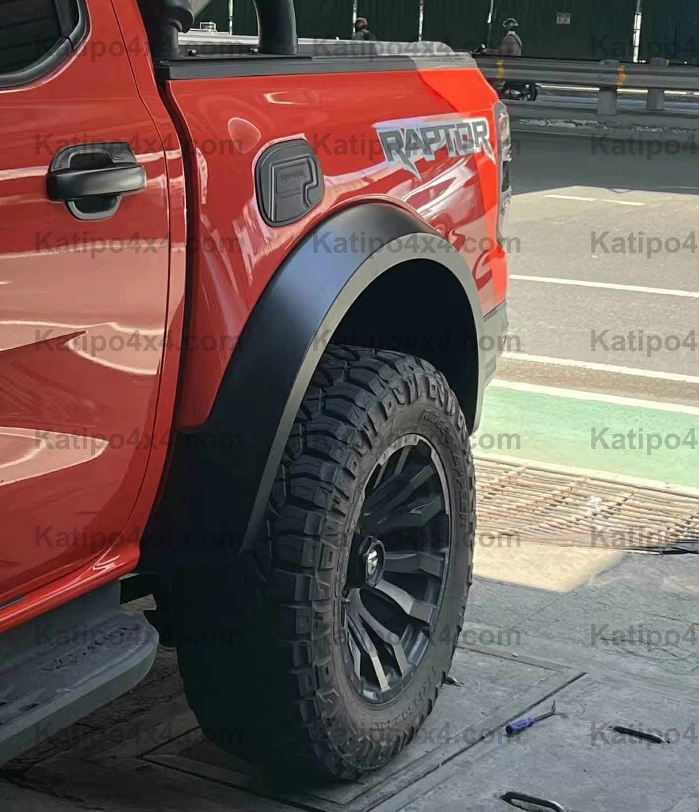 +50mm NEXT-GEN RANGER RAPTOR - WIDE BODY Wheel Arch FLARES ( CLIP ON STYLE )  FREE WORLDWIDE SHIPPING