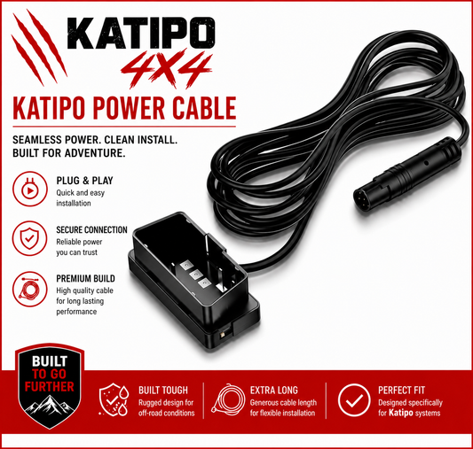KATIPO: Power Cable FUSE or OBD Port Power Cable for 24/7  Recording While parked