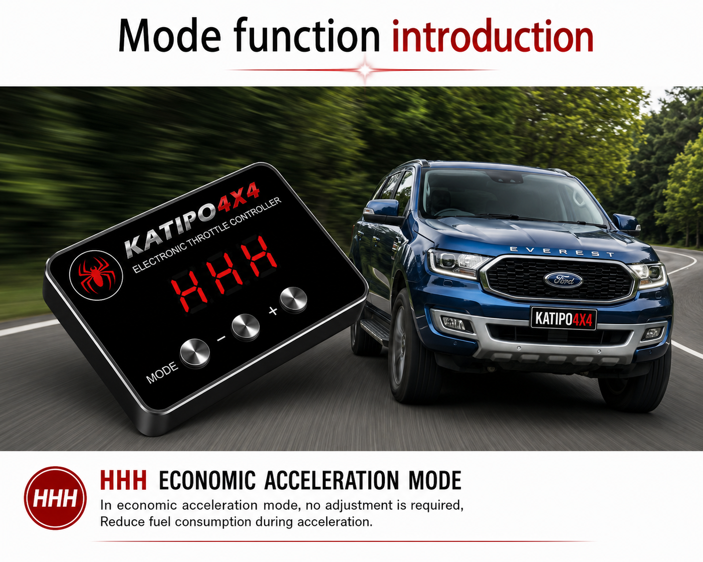 Electronic Throttle Controller, Accelerator Controller for Ford RANGER (2012-2024+) FREE WORLDWIDE SHIPPING