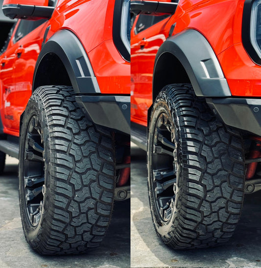 12cm Wide OEM Style - NEXT-GEN RANGER RAPTOR - WIDE BODY FLARES ( FREE  WORLDWIDE SHIPPING  )