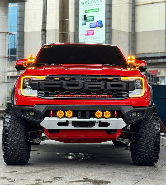 OPTION4WD - NEXT-GEN RAPTOR BAJA FRONT WINCH BAR ( NEW DESIGN )