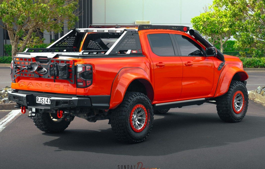 ( 19cm Wide Flares ) NEXT-GEN RANGER, RAPTOR & EVEREST - WIDE BODY FLARES (  WORLDWIDE SHIPPING  )