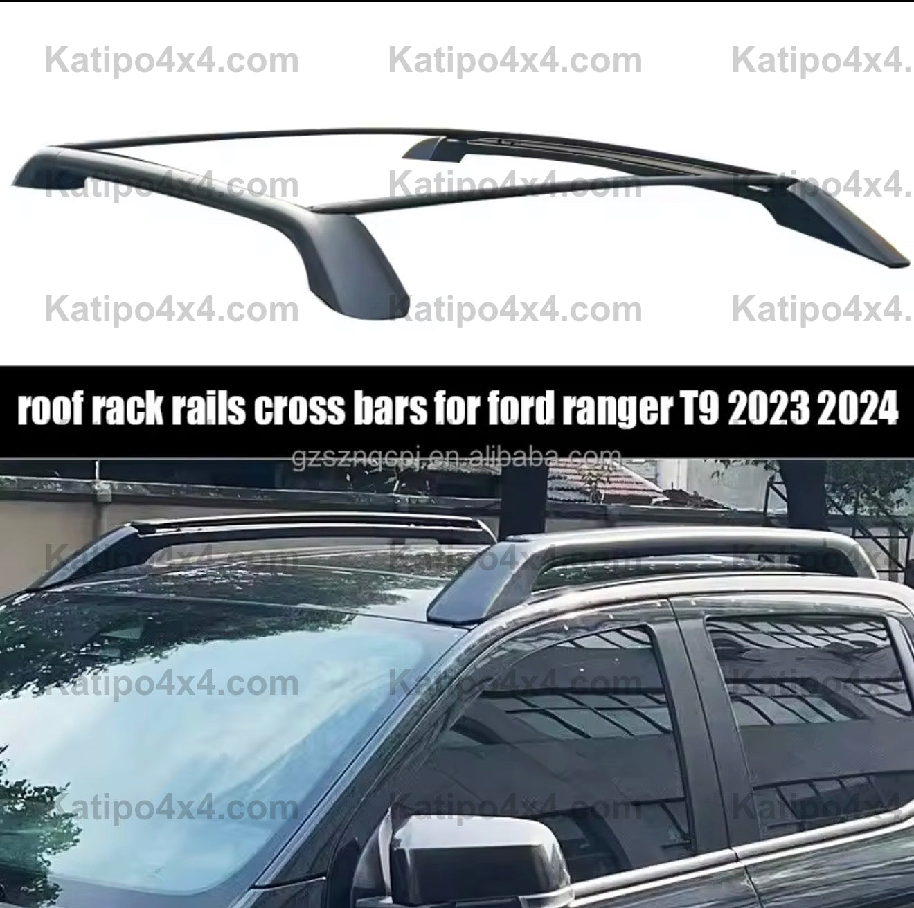2023+ Ford Ranger Platinum & Wildtrak-X NEXT-GEN Rear Rack System & Roof Racks ( NEW )