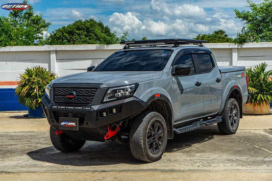 OPTION4WD - V.1 FRONT WINCH BAR - NISSAN NAVARA 2020+