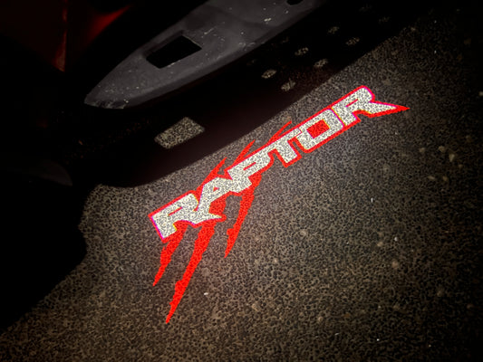 Ford Ranger Raptor & F150 Raptor Led Mirror Welcome Logo / Laser Light Projector ( FREE WORLDWIDE SHIPPING )