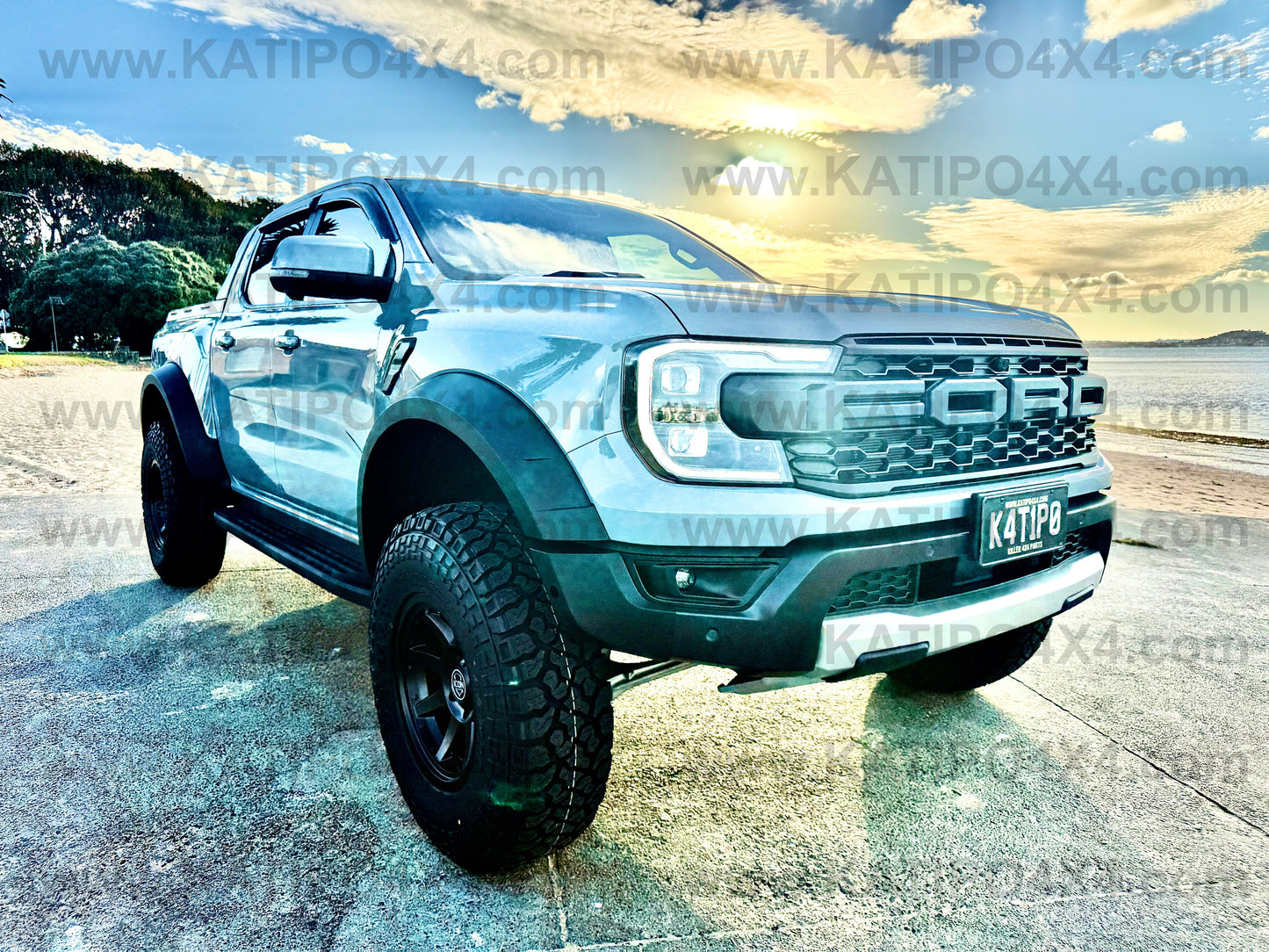 +50mm NEXT-GEN RANGER RAPTOR - WIDE BODY Wheel Arch FLARES ( CLIP ON STYLE )  NEW ZEALAND ONLY PRICE