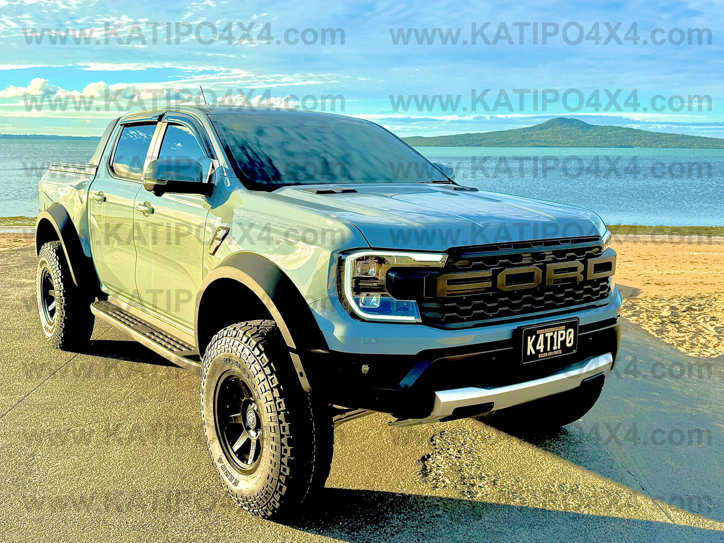 +50mm NEXT-GEN RANGER RAPTOR - WIDE BODY Wheel Arch FLARES ( CLIP ON STYLE )  NEW ZEALAND ONLY PRICE