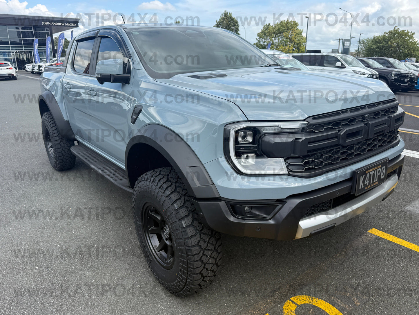 +50mm NEXT-GEN RANGER RAPTOR - WIDE BODY Wheel Arch FLARES ( CLIP ON STYLE )  NEW ZEALAND ONLY PRICE