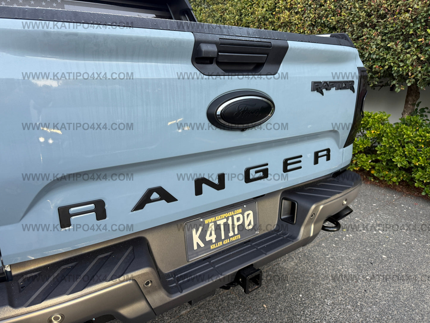 Ford Ranger & Raptor T9 2022-202^+ Back Tailgate 3D letters