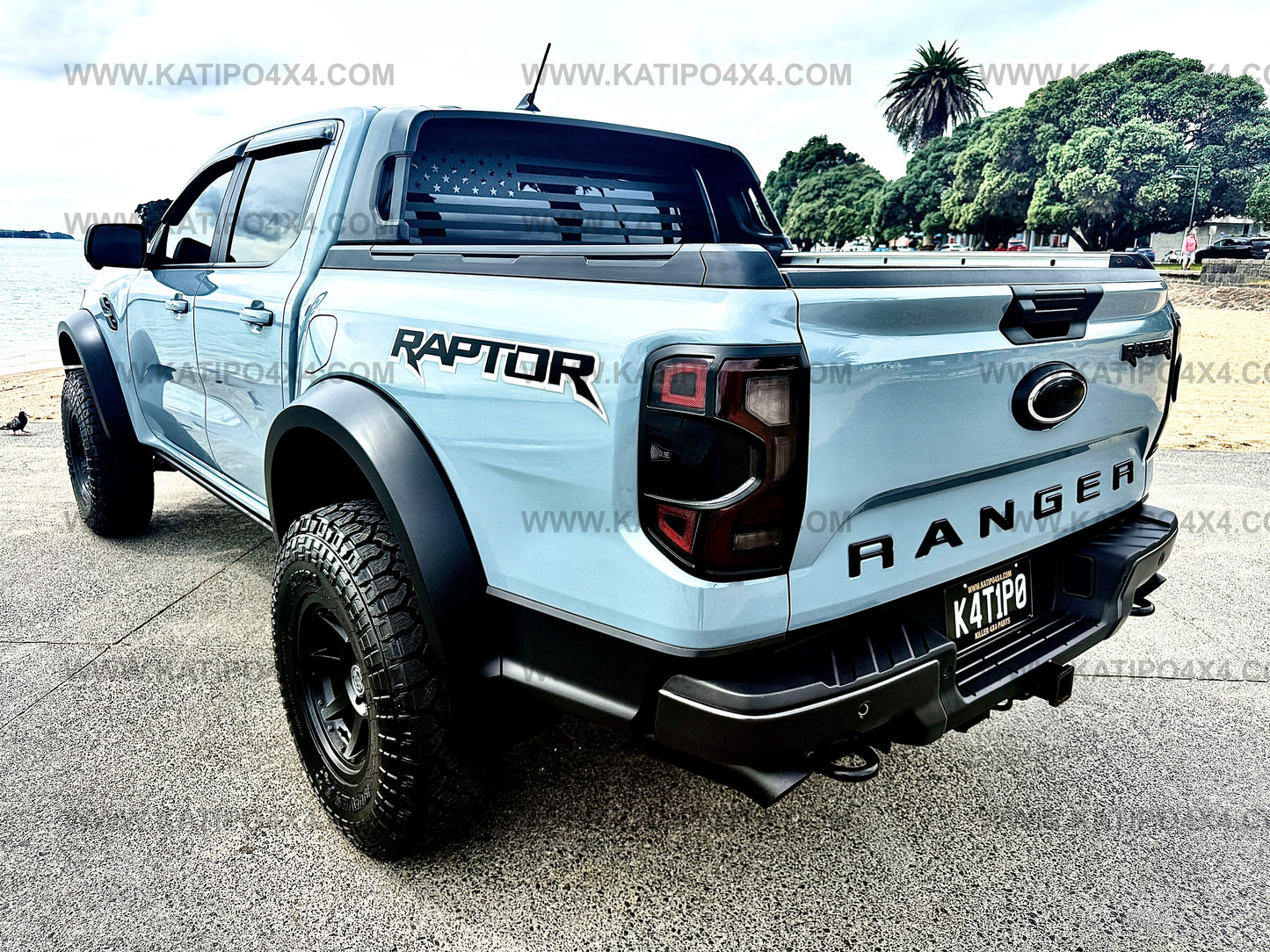 Ford Ranger & Raptor T9 2022-202^+ Back Tailgate 3D letters
