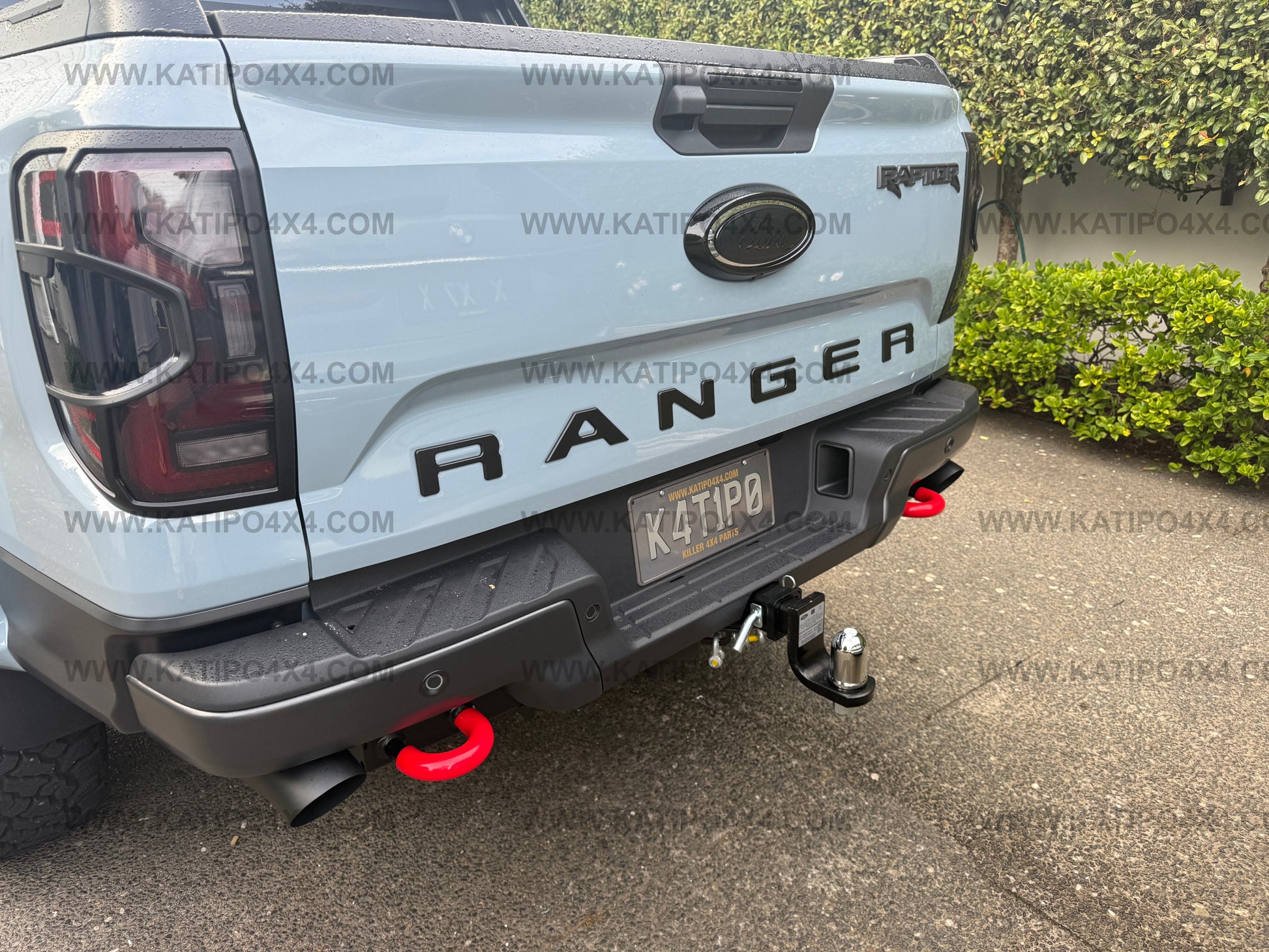 Tow Mount Covers for Ford RANGER RAPTOR Tow Hook Cover ( Pair ) FREE W ...