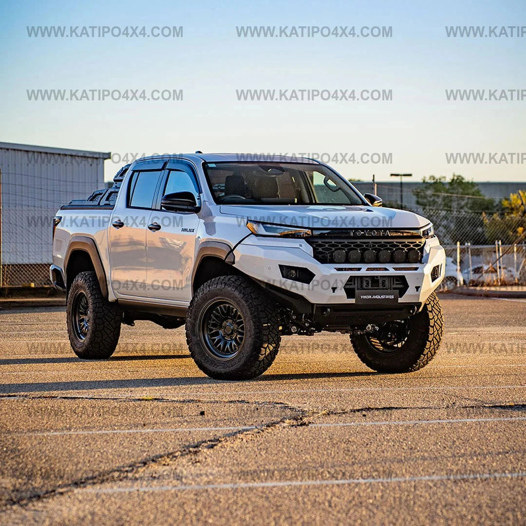 VIKOR™ Toyota Hilux Bull Bar (2026+ N90) | Diablo Bull Bar (No Loop)