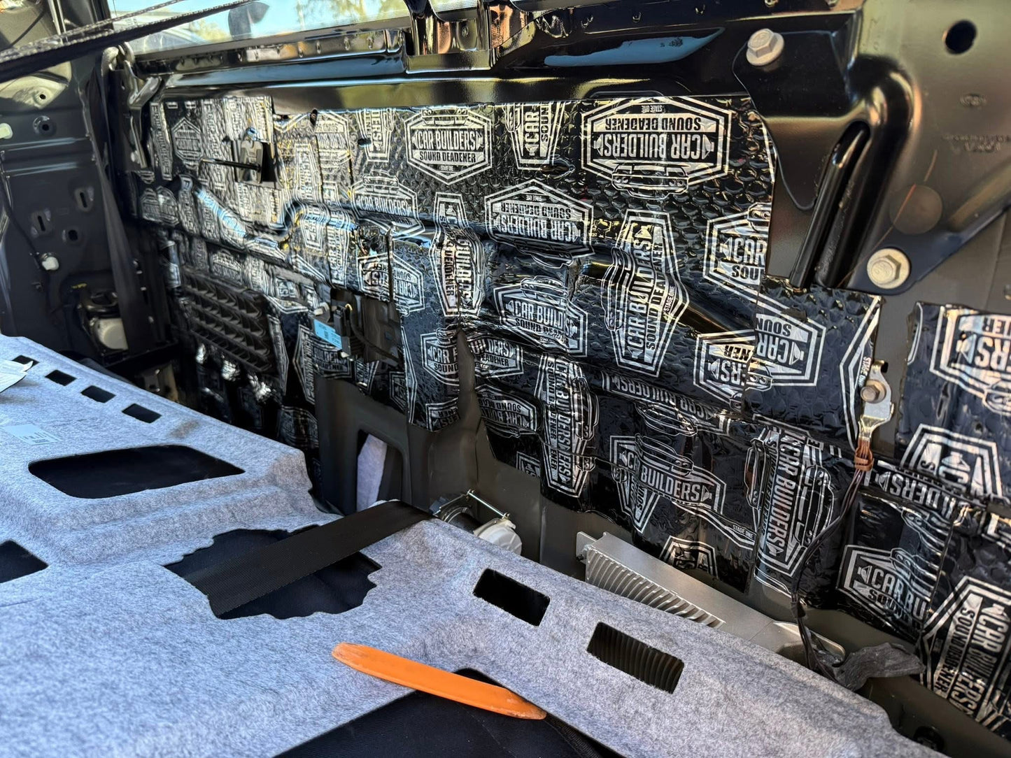 Sound Deadening Mat Wave Foam, 50cmx200cm 10.76sqft  ( FREE WORLDWIDE SHIPPING )