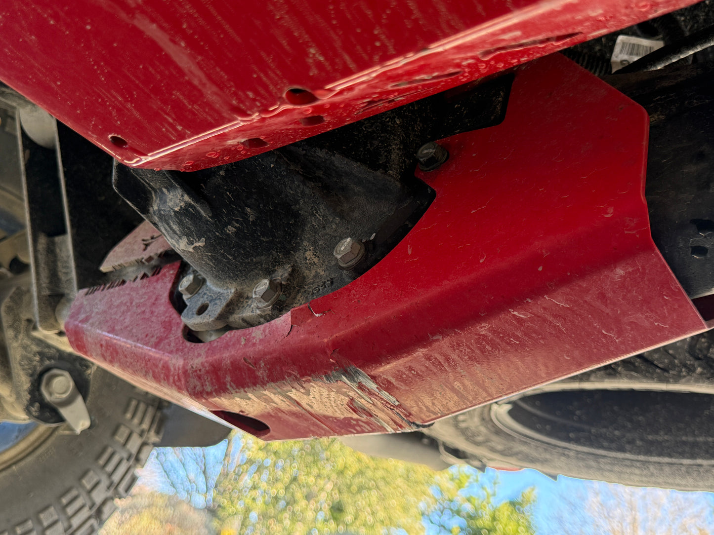 1pc Rear Diff Protection Plate NEXT-GEN FORD RANGER, RAPTOR & EVEREST 2022+