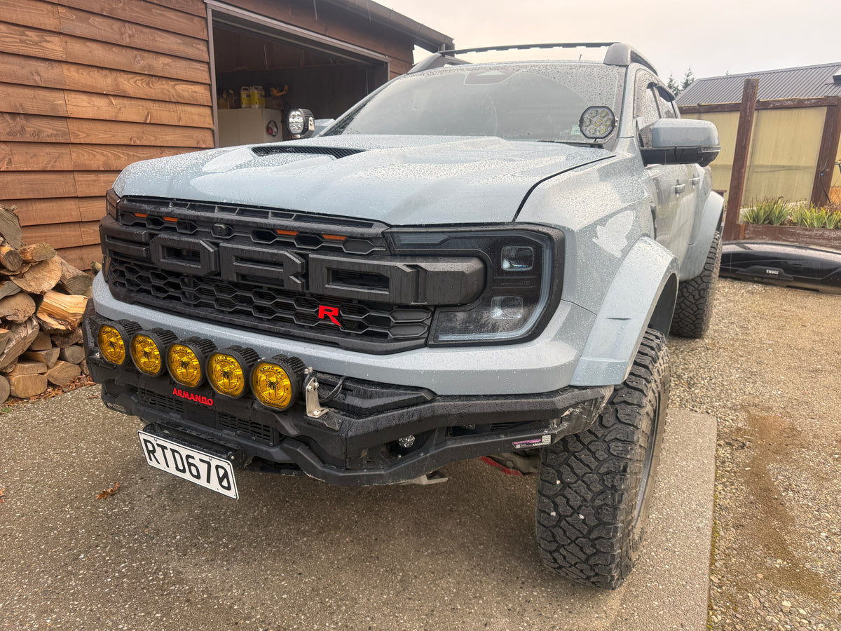 3D Metal RAPTOR R Emblem Letter. For RANGER RAPTOR