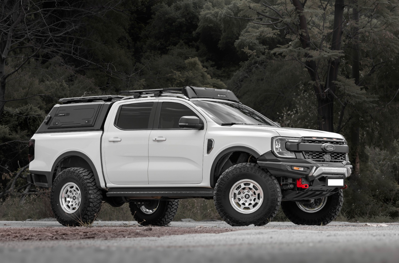 NEXT-GEN 2022+ FORD RANGER & RAPTOR  Premium Aluminium Canopy ( FREE WORLD WIDE SHIPPING )