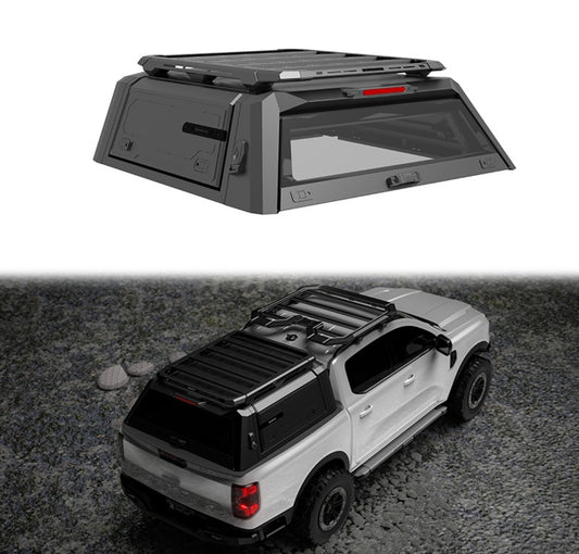 NEXT-GEN 2022+ FORD RANGER & RAPTOR  Premium Aluminium Canopy ( FREE WORLD WIDE SHIPPING )