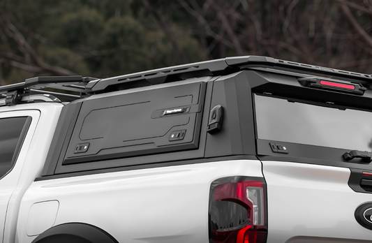 NEXT-GEN 2022+ FORD RANGER & RAPTOR  Premium Aluminium Canopy ( FREE WORLD WIDE SHIPPING )